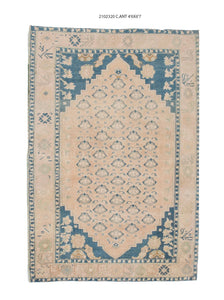 5x7 Old & Vintage Turkish Area Rug