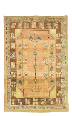 5x7 Old & Vintage Turkish Area Rug