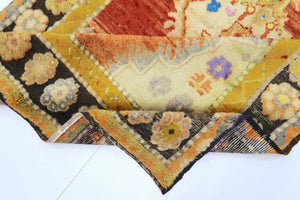 5x8 Colorful Old & Vintage Turkish Area Rug