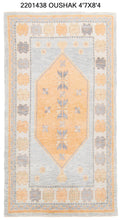 5x8 Modern Oushak Area Rug