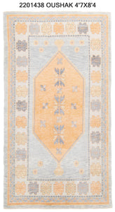 5x8 Modern Oushak Area Rug