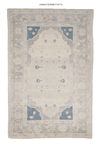 5x8 Modern Oushak Area Rug