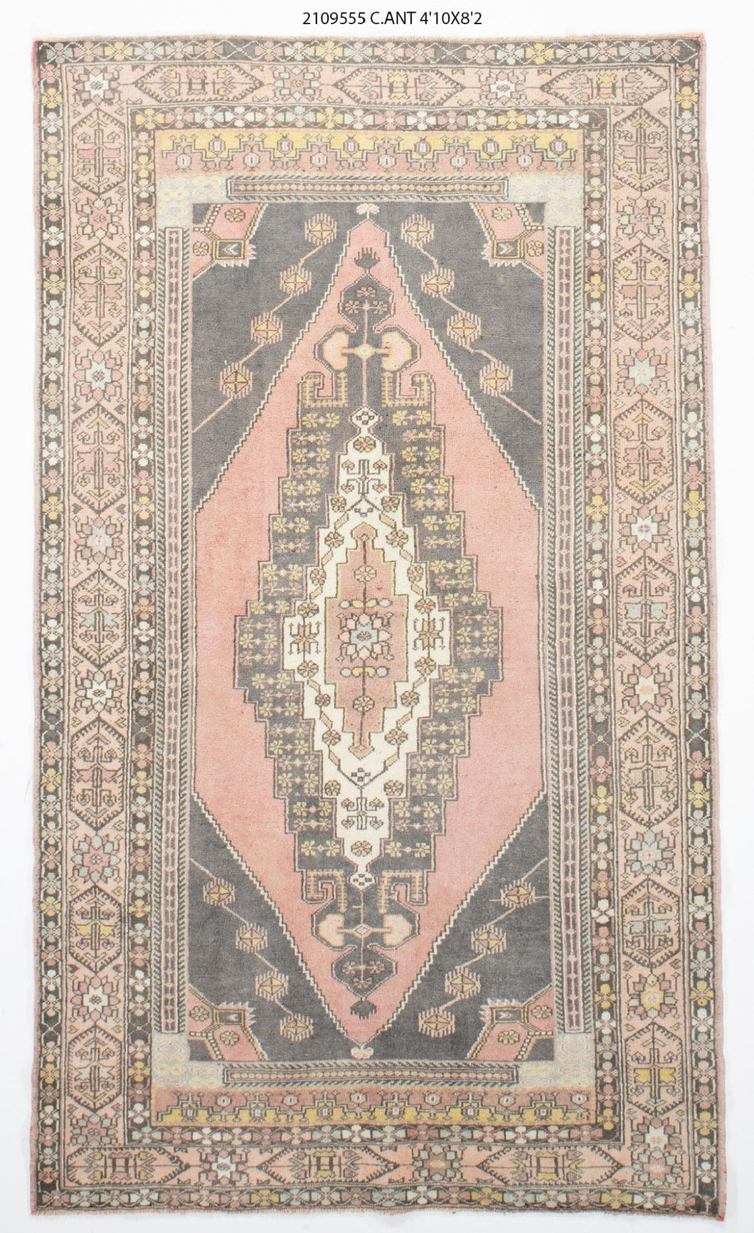 5x8 Old & Vintage Turkish Area Rug