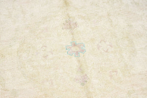 5x9 Beige Old & Vintage Turkish Area Rug