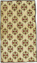 5x9 Beige Old & Vintage Turkish Area Rug