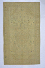 5x9 Beige Old & Vintage Turkish Area Rug