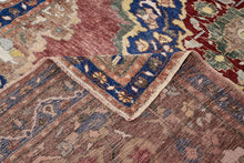 5x9 Blue Vintage Turkish Area Rug