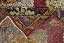 5x9 Colorful Old & Vintage Turkish Area Rug