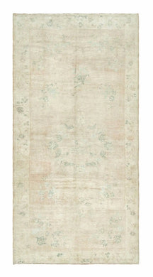5x9 Colorful Old & Vintage Turkish Area Rug