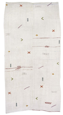 5x9 Colorful Vintage Turkish Area Rug