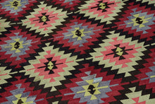 6x10 Colorful Old & Vintage Turkish Area Rug