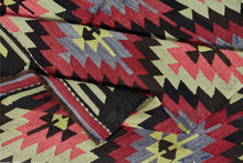6x10 Colorful Old & Vintage Turkish Area Rug