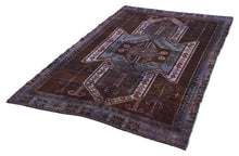 6x10 Colorful Vintage Turkish Area Rug