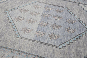 6x10 Modern Oushak Area Rug