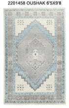 6x10 Modern Oushak Area Rug