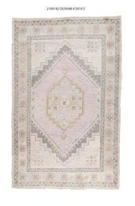 6x10 Modern Oushak Area Rug