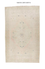 6x10 Old & Vintage Turkish Area Rug