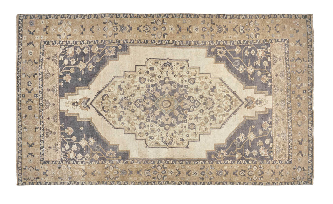 6x10 Old & Vintage Turkish Area Rug