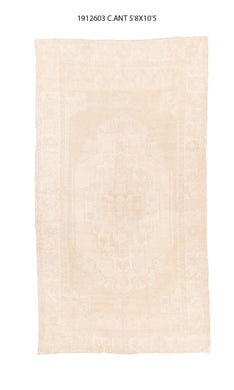 6x10 Old & Vintage Turkish Area Rug