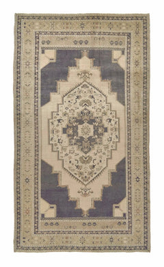 6x10 Soft Old & Vintage Turkish Area Rug