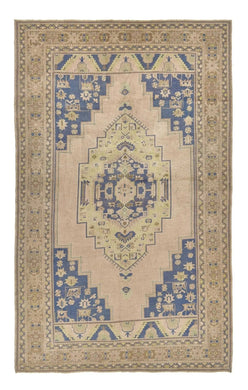 6x10 Soft Old & Vintage Turkish Area Rug