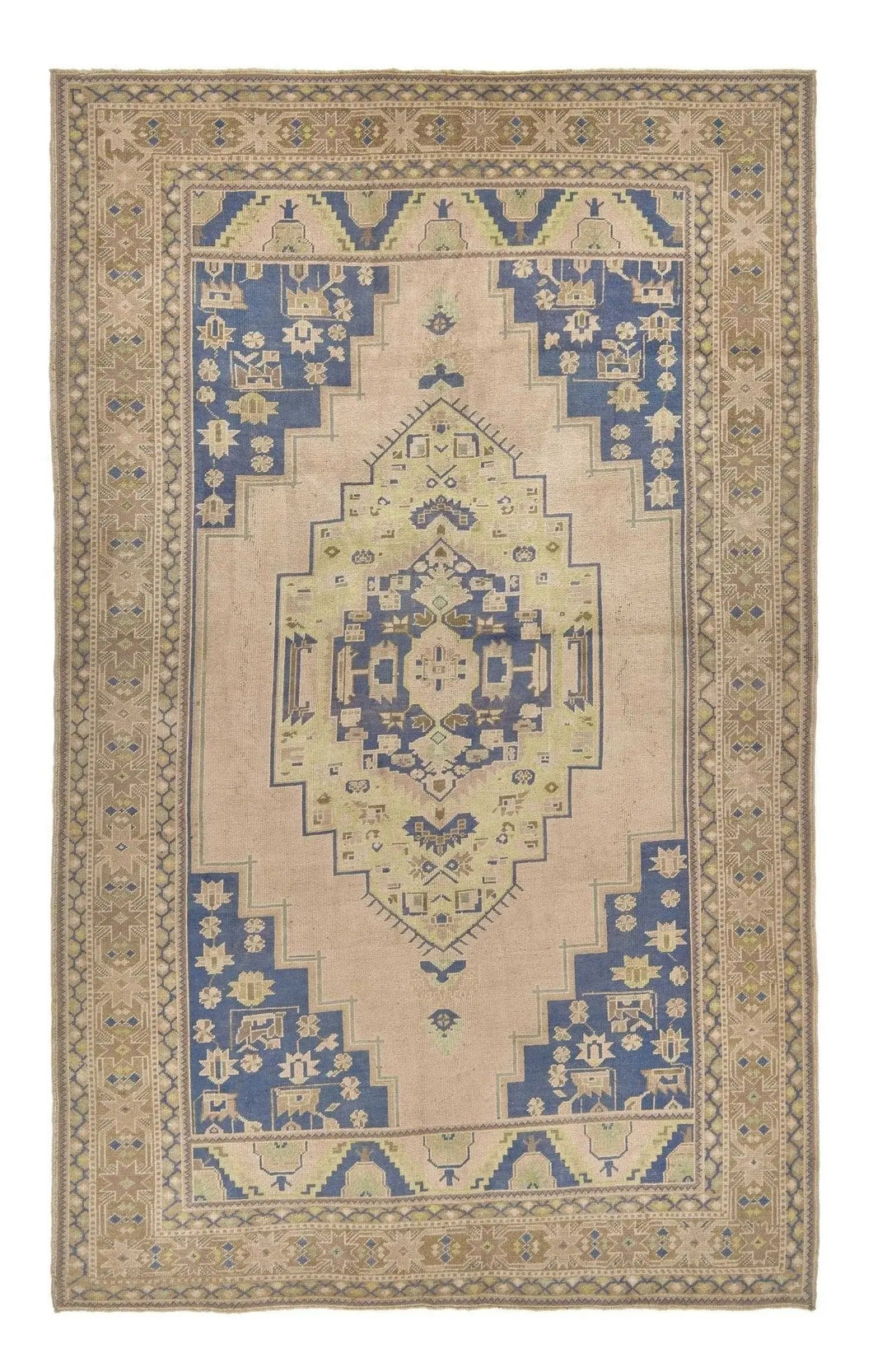 6x10 Soft Old & Vintage Turkish Area Rug