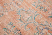 6x11 Colorful Old & Vintage Oushak Area Rug