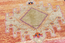 6x11 Colorful Old & Vintage Turkish Area Rug