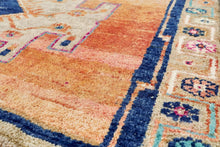 6x11 Colorful Old & Vintage Turkish Area Rug