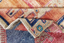 6x11 Colorful Old & Vintage Turkish Area Rug