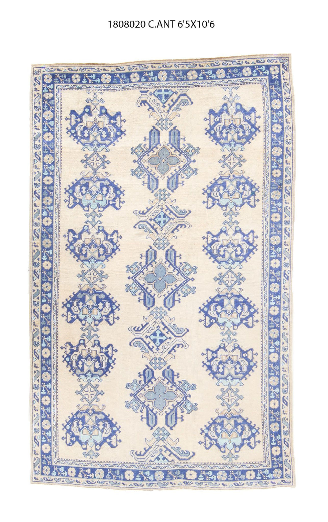 6x11 Old & Vintage Turkish Area Rug