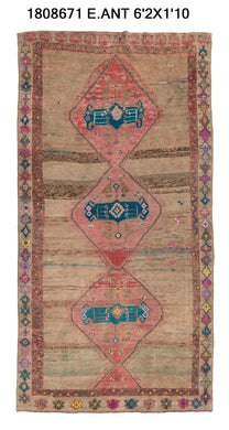 6x12 Old & Vintage Turkish Area Rug