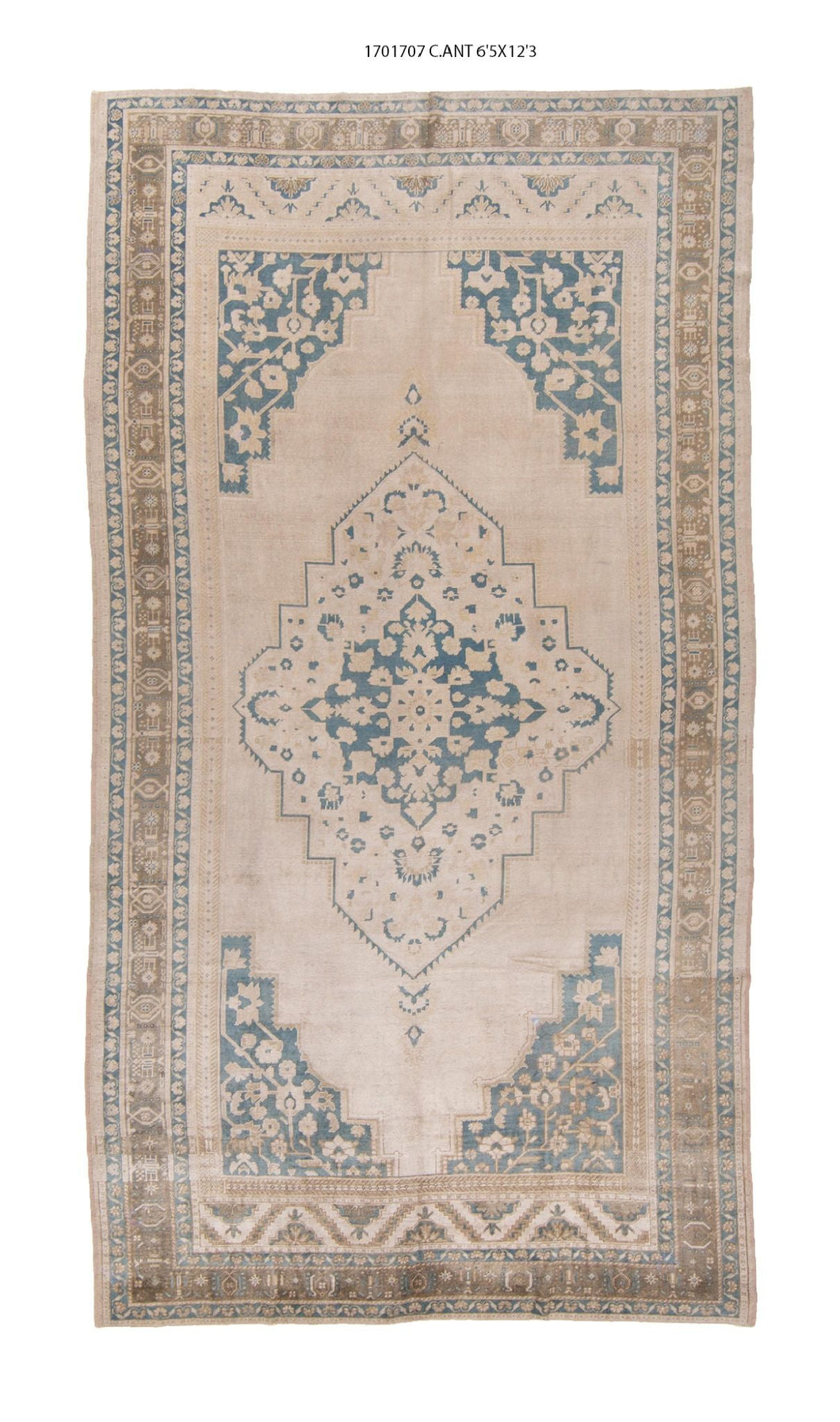 6x12 Old & Vintage Turkish Area Rug