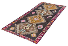 6x13 Colorful Vintage Turkish Area Rug
