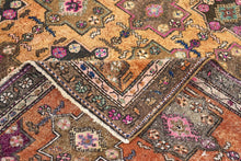 6x13 Colorful Vintage Turkish Area Rug