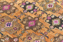 6x13 Colorful Vintage Turkish Area Rug