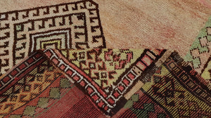 6x13 Colorful Vintage Turkish Area Rug