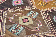 6x13 Colorful Vintage Turkish Area Rug