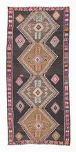 6x13 Colorful Vintage Turkish Area Rug