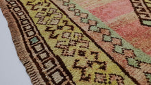 6x13 Colorful Vintage Turkish Area Rug
