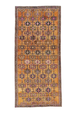 6x13 Colorful Vintage Turkish Area Rug