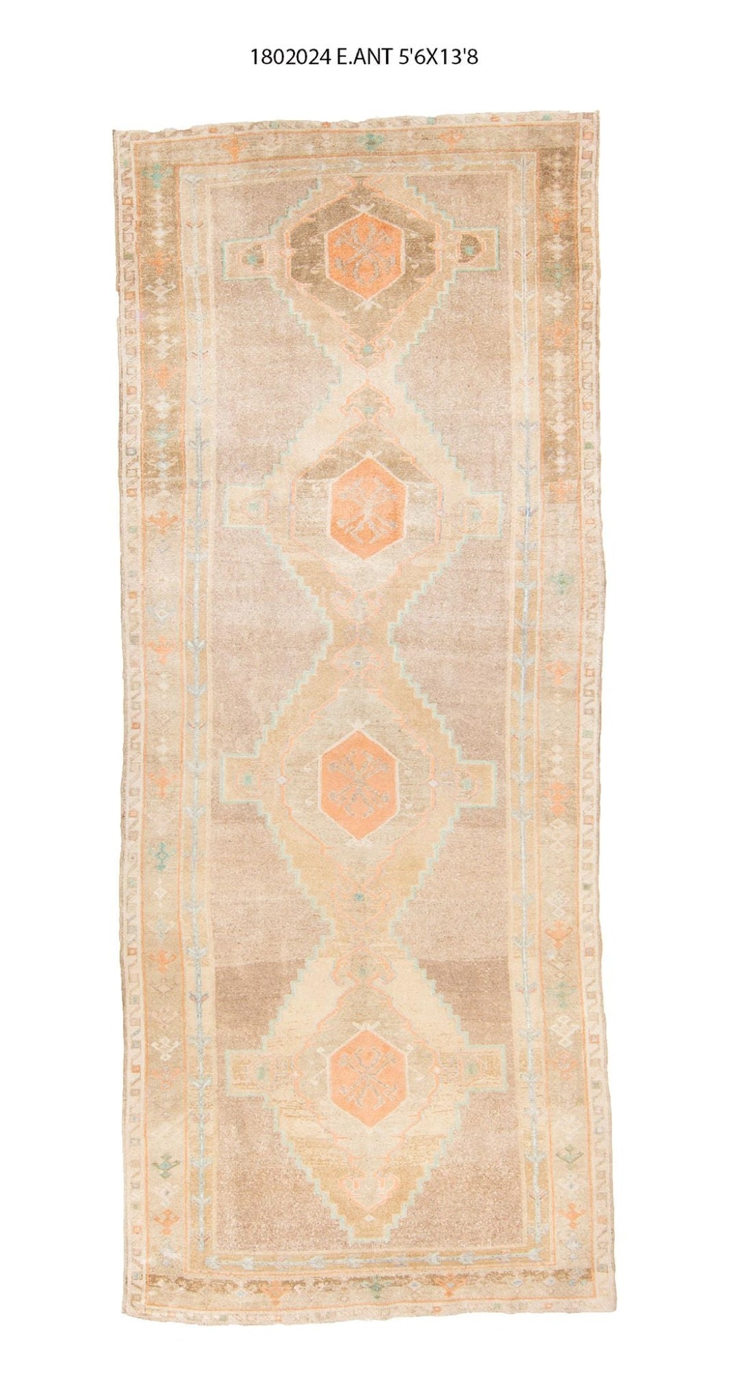 6x14 Old & Vintage Turkish Area Rug