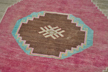 6x15 Colorful Old & Vintage Oushak Area Rug