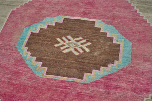 6x15 Colorful Old & Vintage Oushak Area Rug