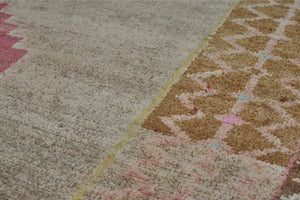 6x15 Colorful Old & Vintage Oushak Area Rug