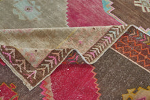 6x15 Colorful Old & Vintage Oushak Area Rug
