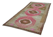 6x15 Colorful Old & Vintage Oushak Area Rug