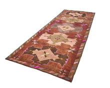 6x15 Colorful Vintage Turkish Runner Rug
