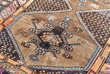 6x15 Colorful Vintage Turkish Runner Rug