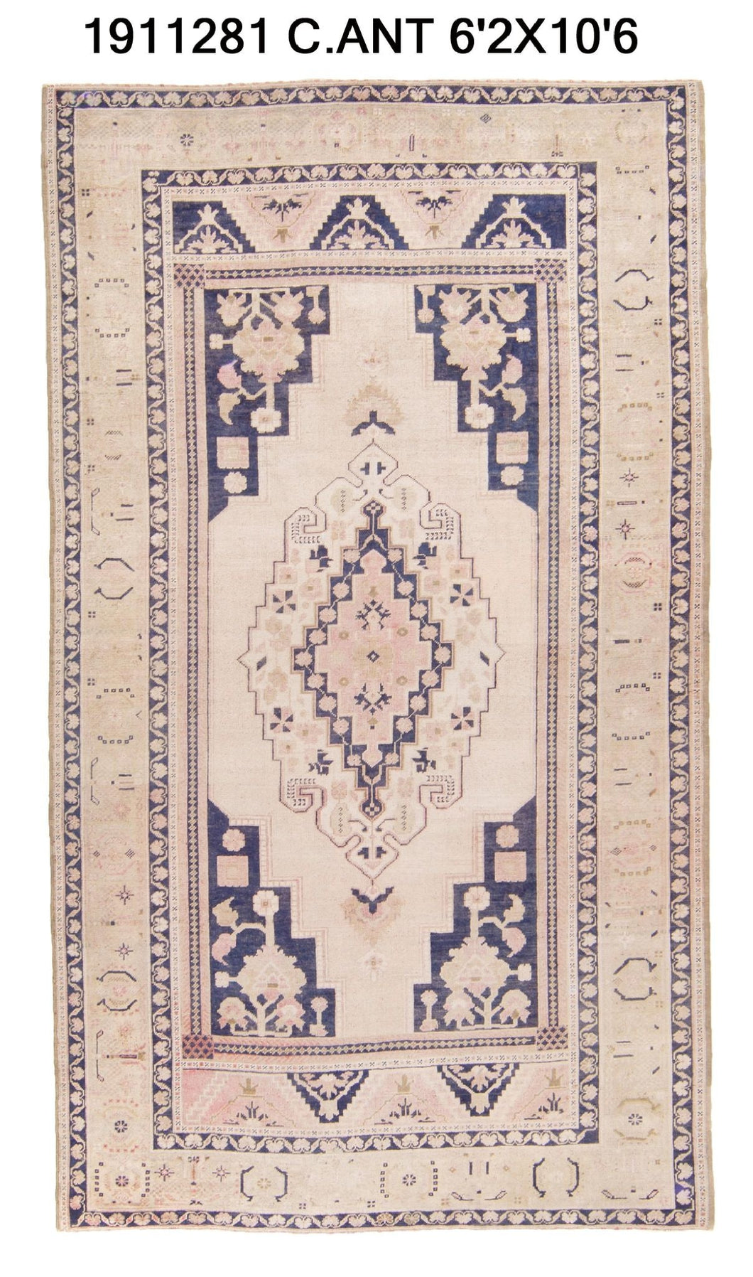 6x16 Old & Vintage Turkish Area Rug